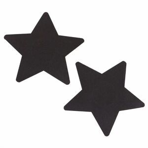 NWOT Black Star Pasties